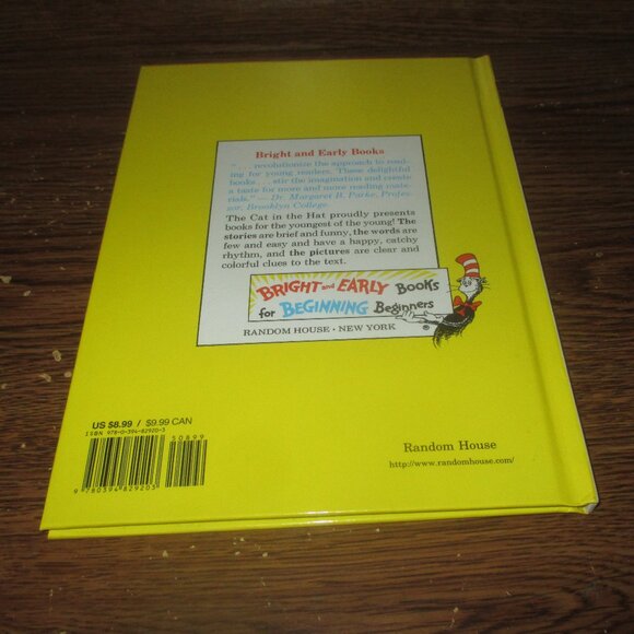 There's a Wocket in My Pocket (Bright & Early Books, 1974, Hardcover, Dr. Seuss) - Picture 3 of 3